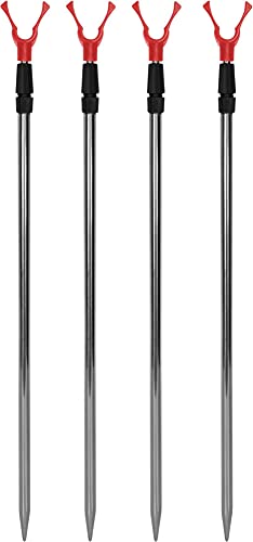 normani 4er Set Teleskop Rutenhalter 75-135...