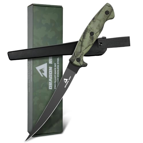 DRAGON RIOT Filetiermesser Fisch 21.5CM,...