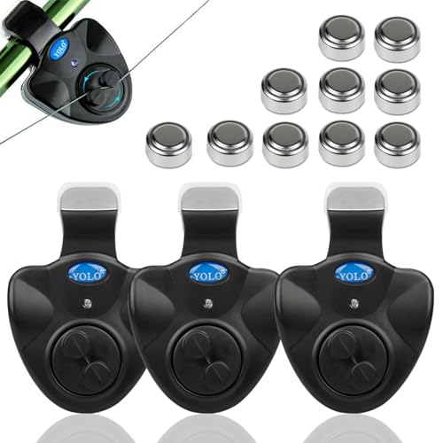 Coolnice 3Pcs Empfindsame Angeln Bissanzeiger...