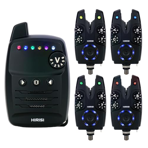 Hirisi Tackle Karpfen Bissanzeiger Set mit...