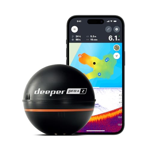 Deeper Smart Sonar Pro+ 2 Fischfinder Echolot...