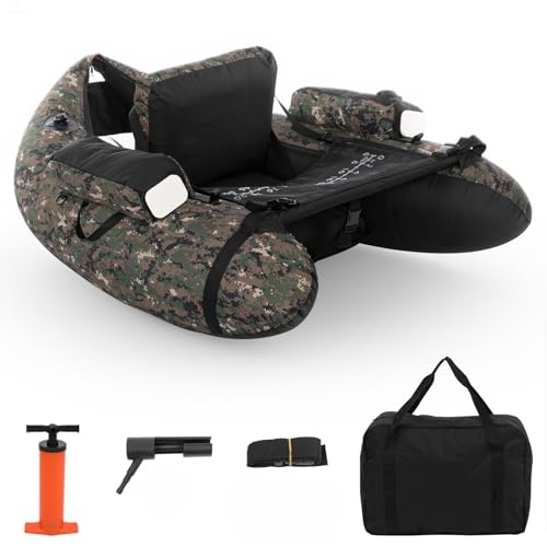 LEADZM Camouflage Aufblasbares Schlauchboot,...