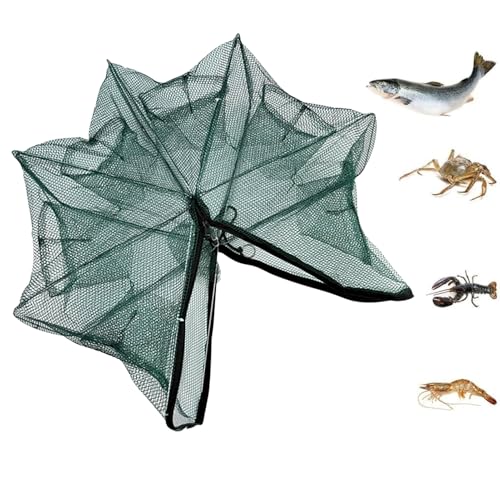 Hominas Fischernetz Fischen 6 Löcher...